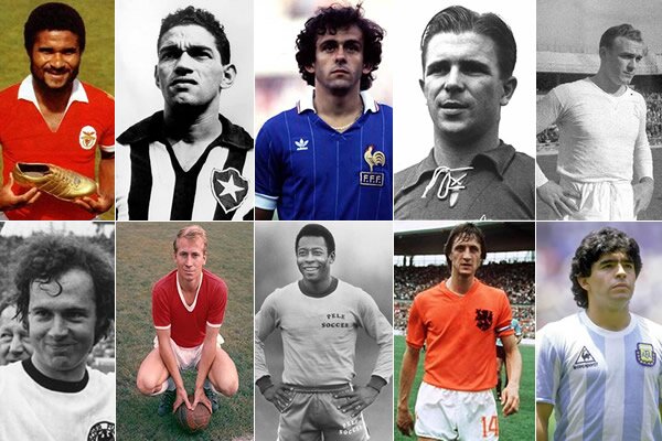 Maiores jogadores de futebol de sempre