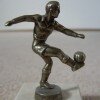 Estátua de jogador de futebol